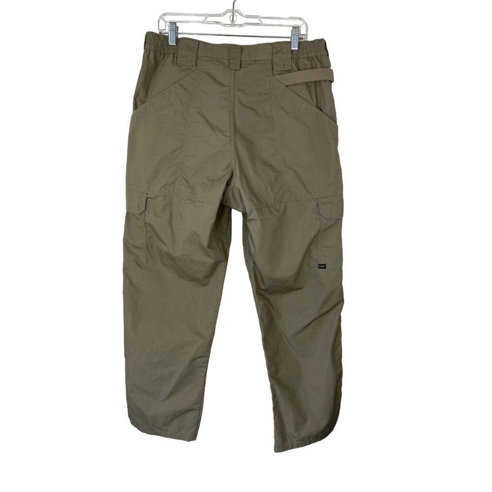 5.11 Tactical Series Mens Cargo Pants Tan Utility Outdoors Military Size 34 x 30 - Picture 2 of 10